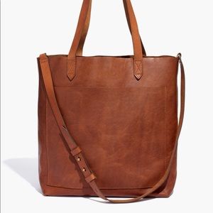 Madewell The Medium Transport Tote English Saddle